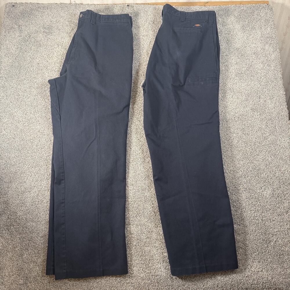 Dickies Work Pants 40x30 Lot 2 Workwear Utility Blue Collar Industrial Normcore